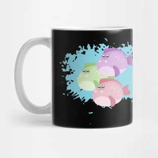 fat fish aquatics Mug